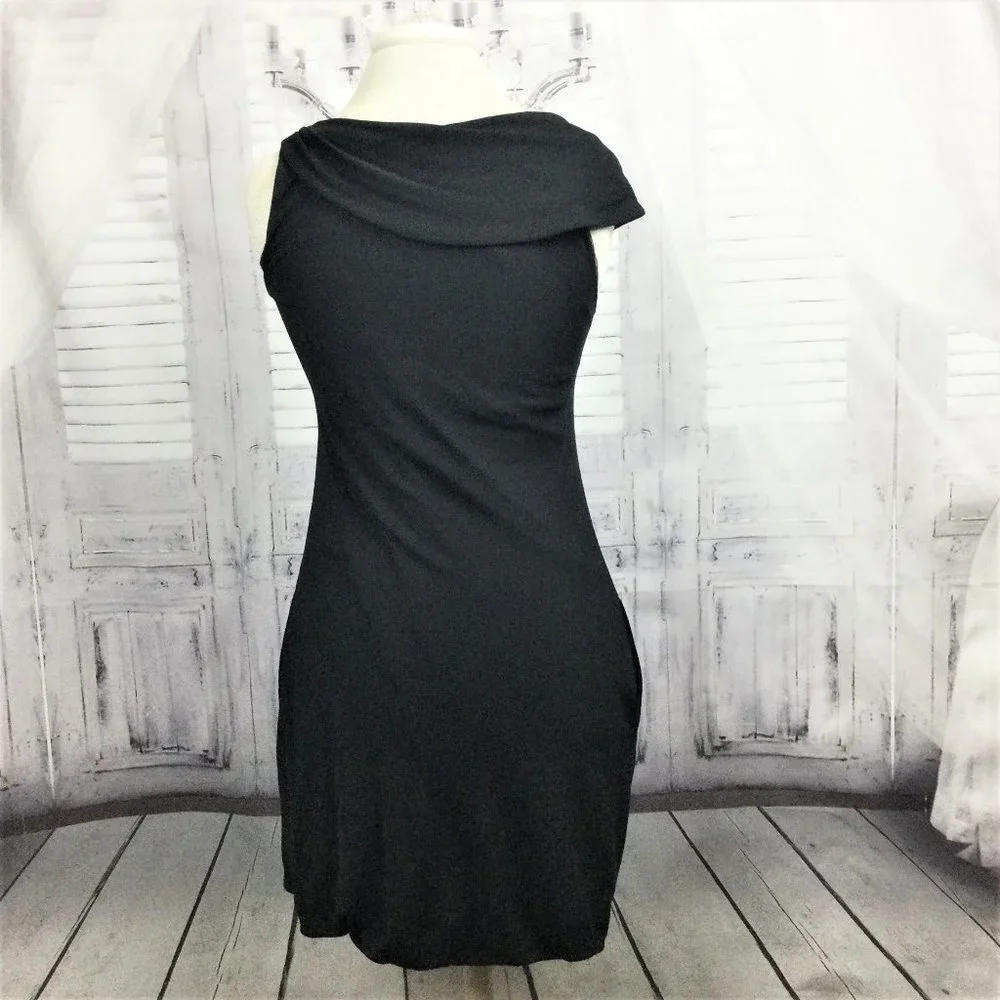 Moschino cheap and chic Black Midi Dress 8 - Picture 8 of 12